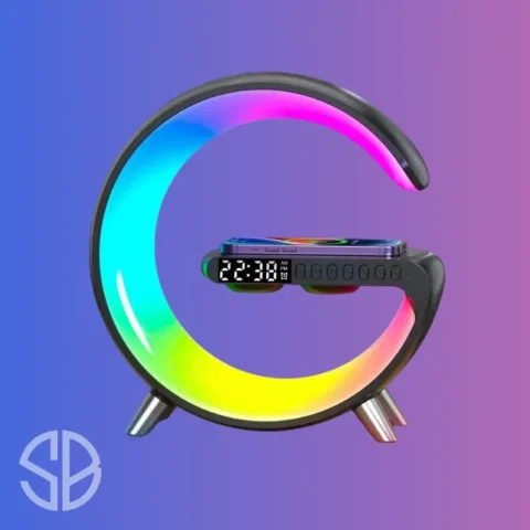 Smartblend G-alakú LED lámpa beépített hangszóróval (1)